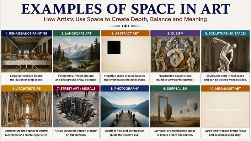 Examples of Space in Art