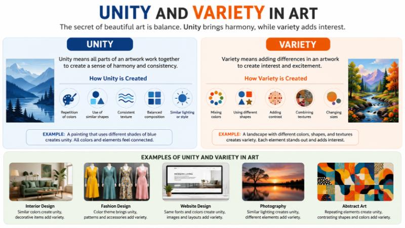 Unity and Variety in Art Examples: Complete Guide for Beginners